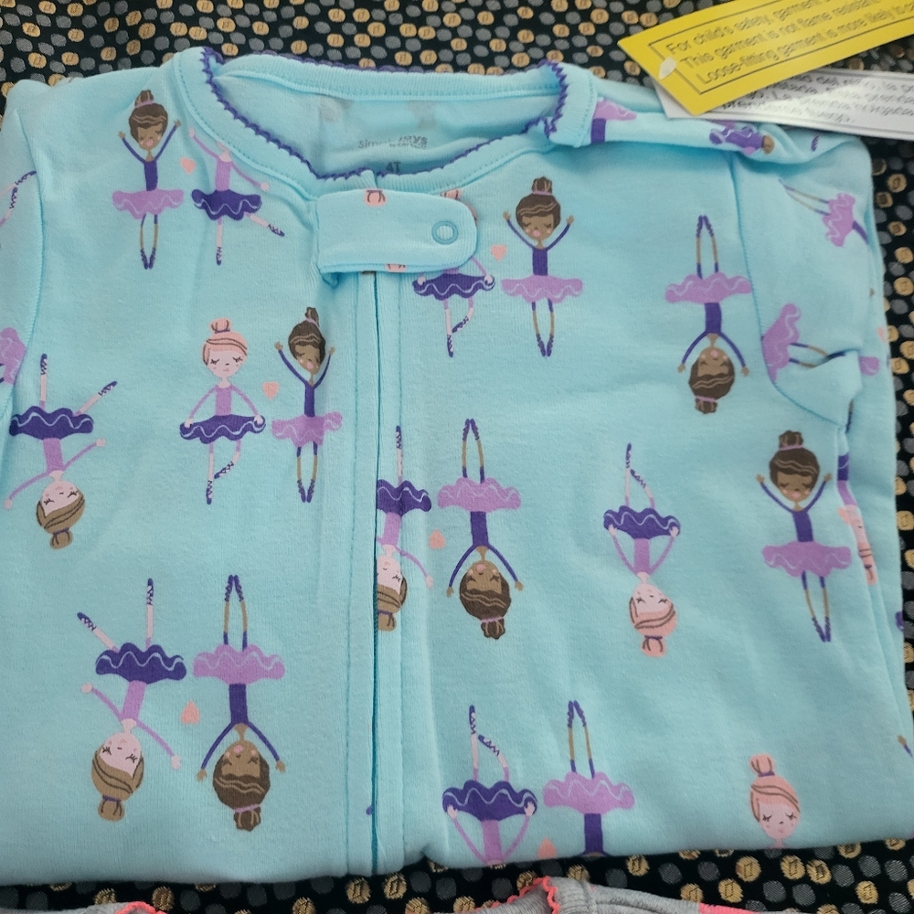 One piece footie carters